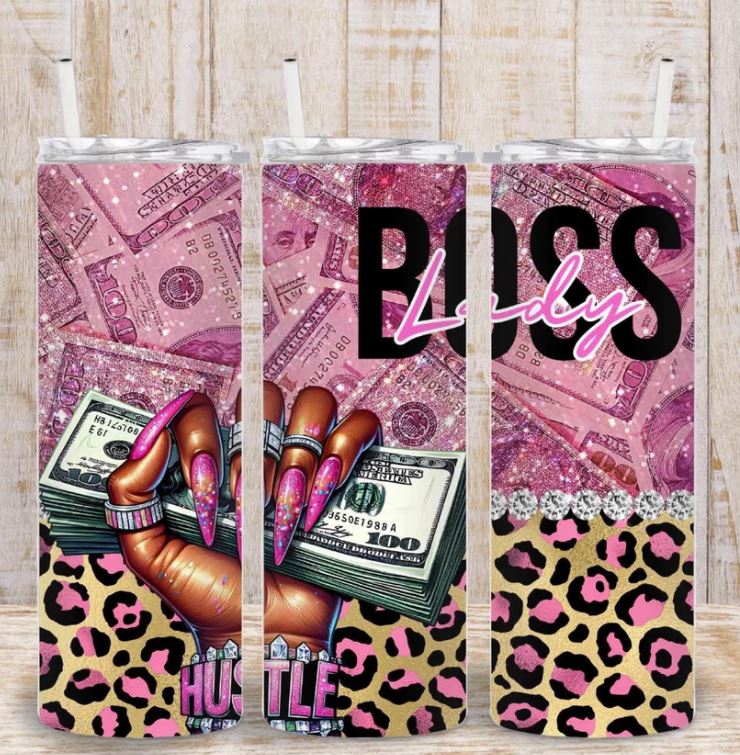 Boss Lady Hustle Tumbler