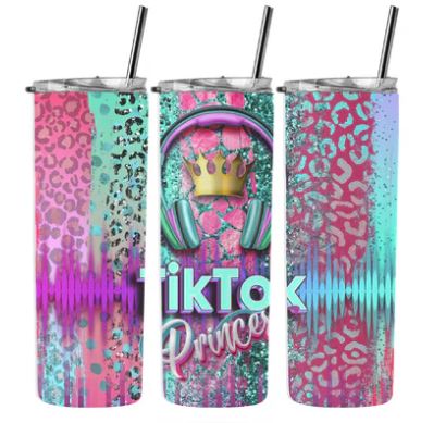 TikTok Crown Tumbler