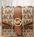 MK Leather Purse Skinny Tumbler