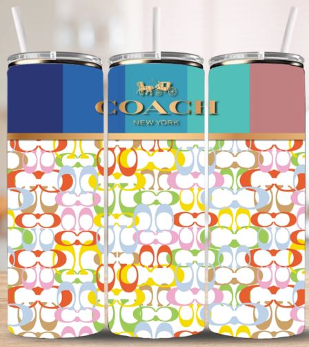 Multi-Color Coach-Up Tumbler